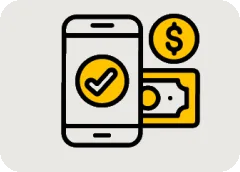 Icono de pago movil desde el celular en MiCasino