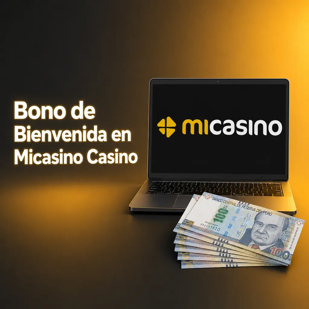 Bono de bienvenida Micasino Casino: 100% hasta 1700 PEN en tu primer depósito, requisito de apuesta 35x en 7 días