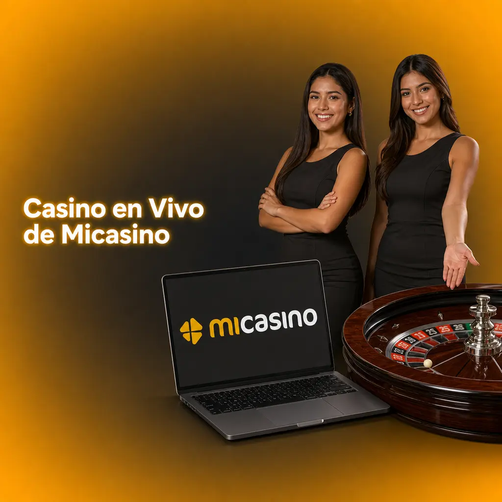 Casino en vivo de Micasino con crupieres reales: ruleta, blackjack, bacará, póker y game shows como Crazy Time en HD.