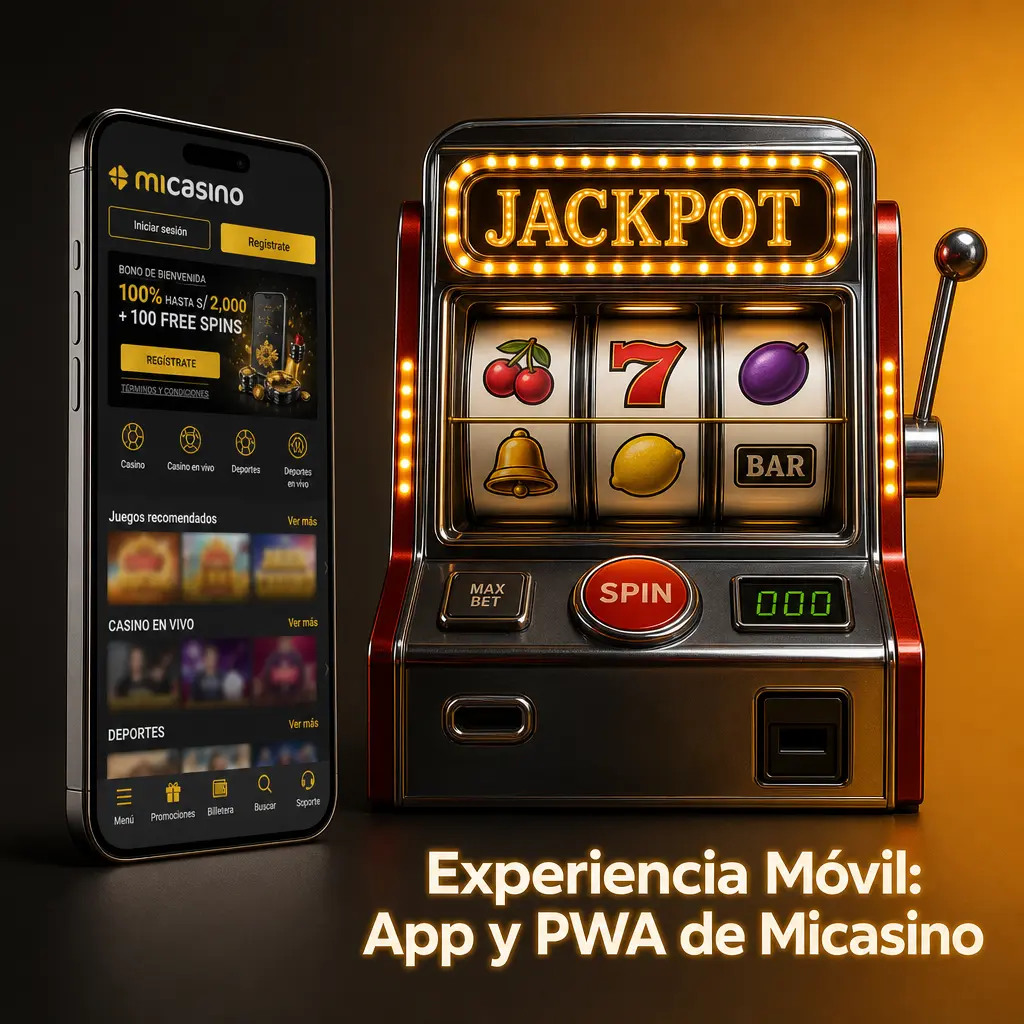 App y PWA de Micasino: acceso rápido, bajo consumo de datos y rendimiento estable en Perú incluso con señal limitada.