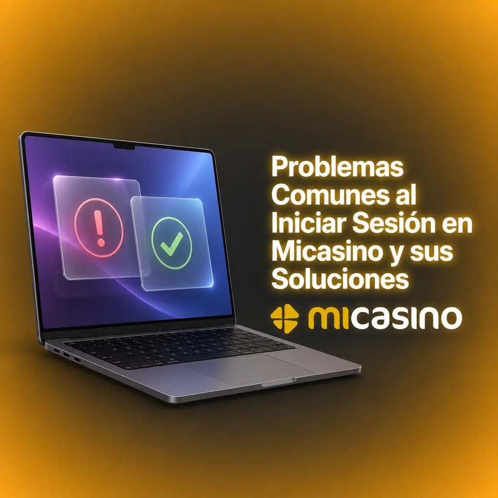 Guía de soluciones a problemas comunes al iniciar sesión en Micasino: contraseña, cuenta bloqueada, verificación y más.