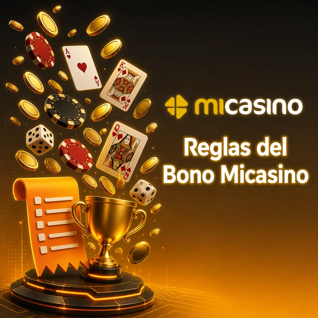 Reglas del Bono Micasino: requisitos de apuesta, límites, contribución por juego y verificación KYC obligatoria.