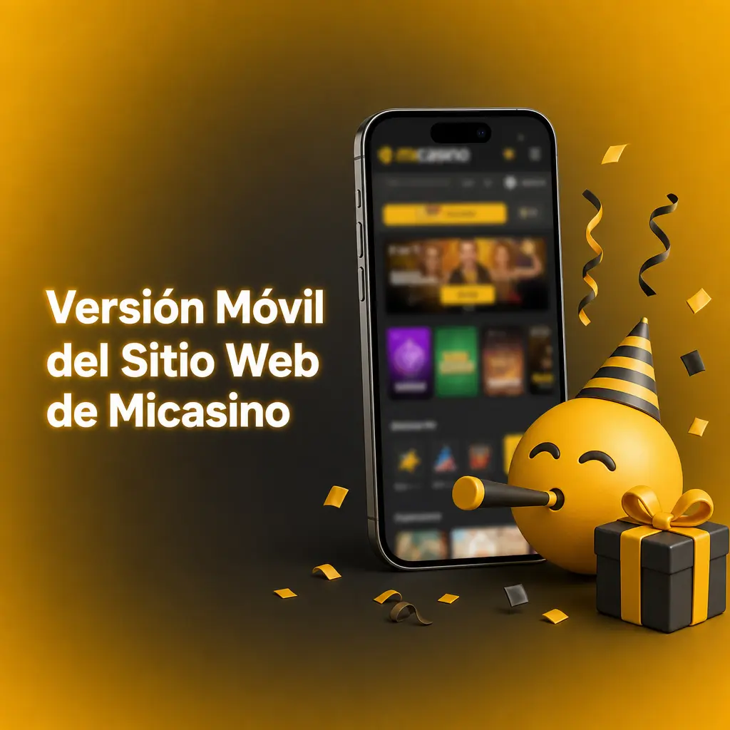 Sitio web móvil de Micasino con apuestas deportivas, casino en vivo y pagos locales, sin necesidad de descargar aplicaciones